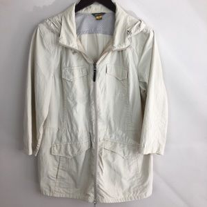 Eddie Bauer Windbreaker Hoodie Zipper Jacket